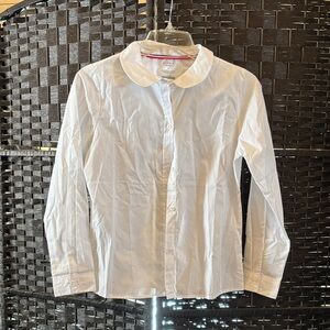 French Toast White Button Down Shirt for Kids